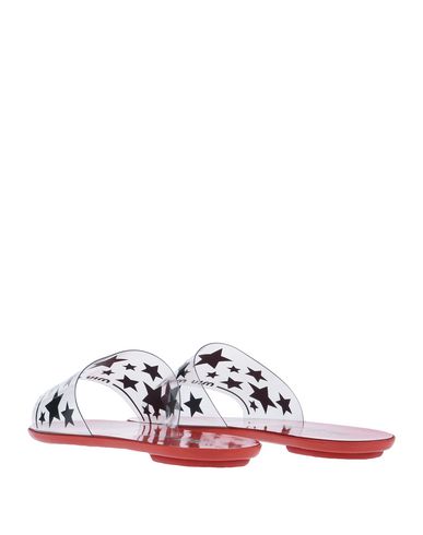 Shop Miu Miu Woman Sandals Red Size 8 Rubber