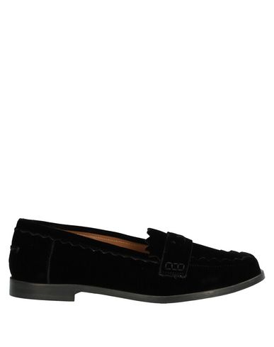 black armani loafers