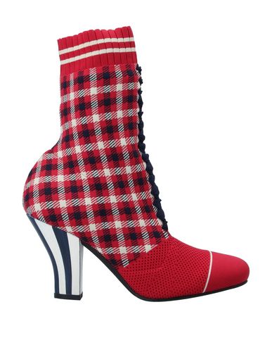 Click to view more detailed imagery on our partner's website Fendi Ankle Boot In Red