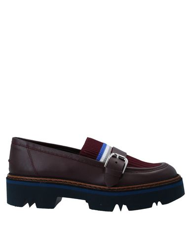 Click to view more detailed imagery on our partner's website Pollini Loafers In Maroon