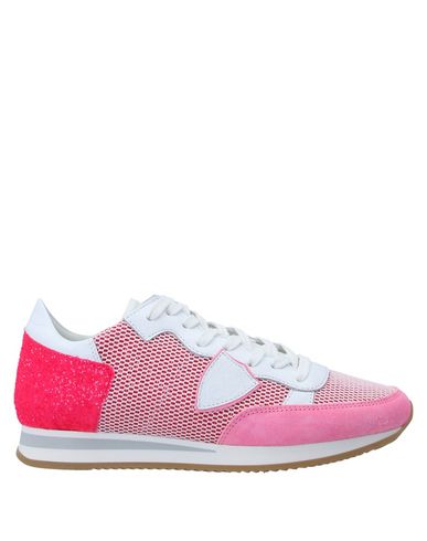 PHILIPPE MODEL PHILIPPE MODEL WOMAN SNEAKERS PINK SIZE 8 SOFT LEATHER, TEXTILE FIBERS,11758295IK 7