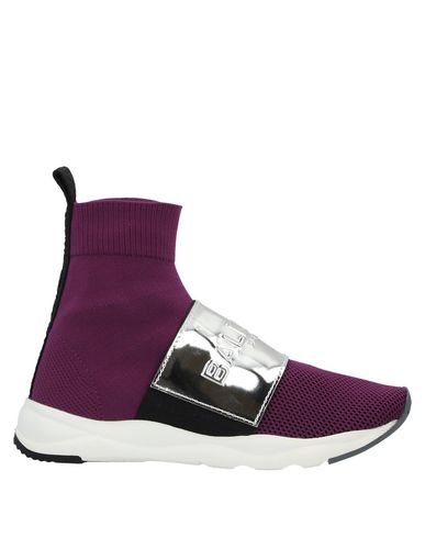dark purple sneakers