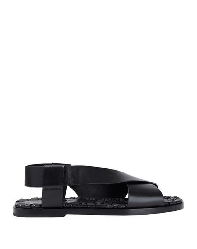 Santoni Sandals In Black | ModeSens