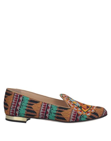 Click to view more detailed imagery on our partner's website Charlotte Olympia Loafers In Orange