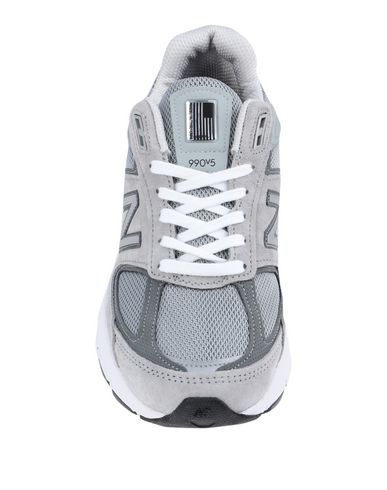 Shop New Balance 990 V5 Woman Sneakers Grey Size 9 Soft Leather, Textile Fibers