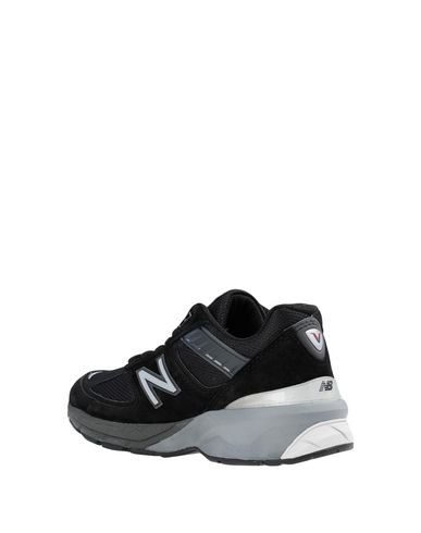 Shop New Balance 990 V5 Woman Sneakers Black Size 8 Soft Leather, Textile Fibers