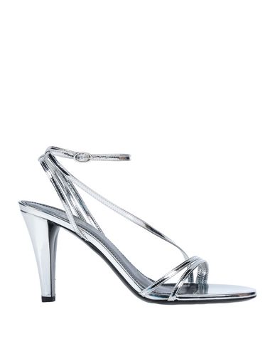 Isabel Marant Heeled Slingback Sandals In Silver
