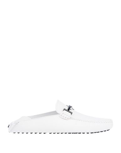 Tod's Leather Clogs In White