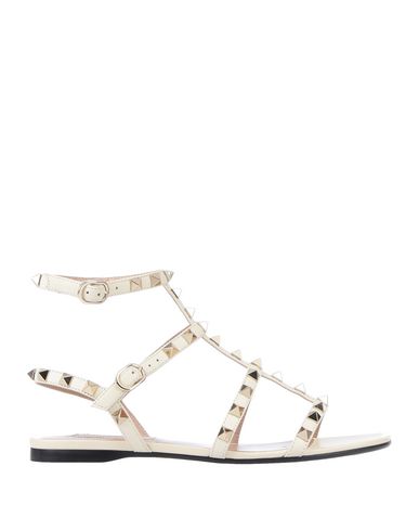 Valentino Garavani Sandals In Ivory