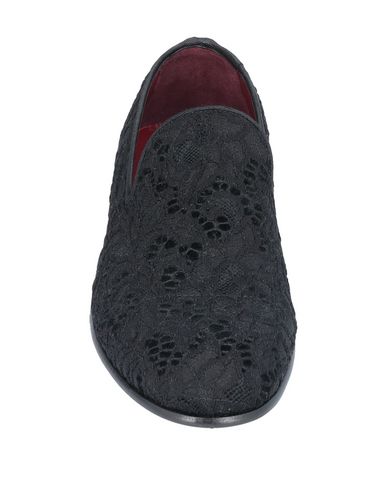 Dolce & Gabbana Black Floral Jacquard Slippers Loafers Shoes In Black
