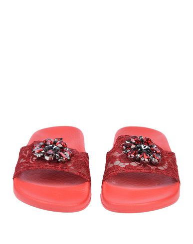 Dolce & Gabbana Sandals In Red