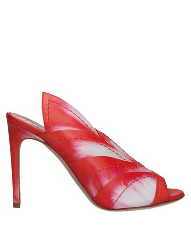 Moschino Sandals In Red