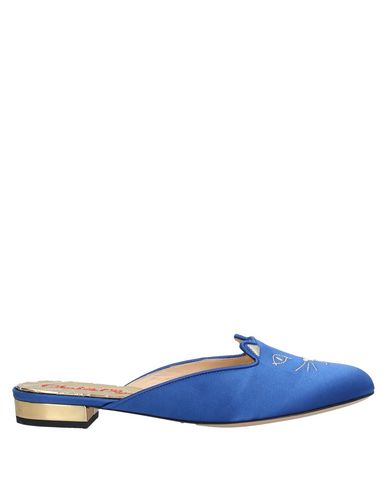 Click to view more detailed imagery on our partner's website Charlotte Olympia Mules In Blue