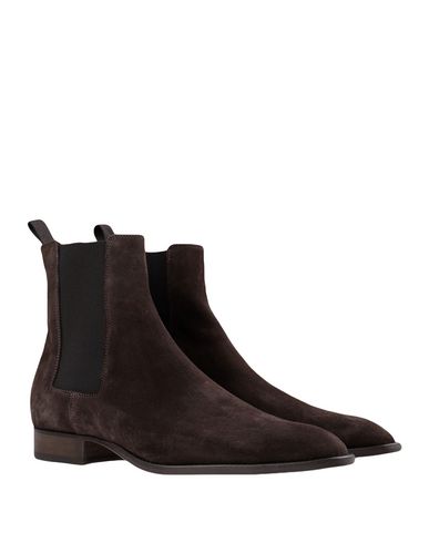 Shop Lemaré Man Ankle Boots Dark Brown Size 12 Soft Leather