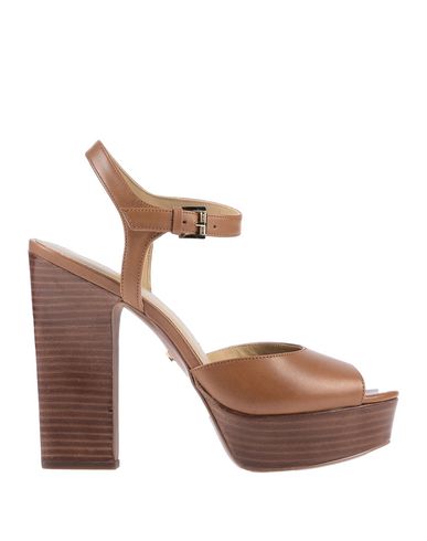 michael kors heels brown
