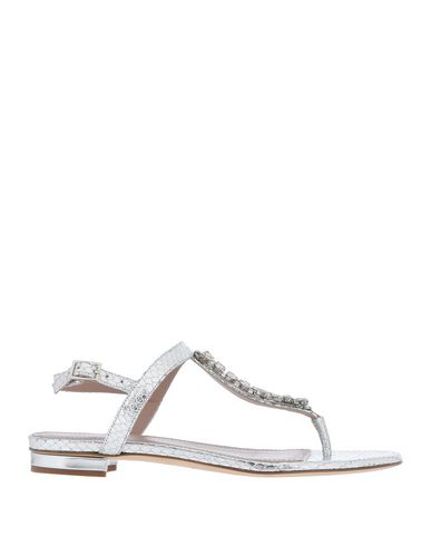 Click to view more detailed imagery on our partner's website Gianna Meliani Flip Flops In Silver