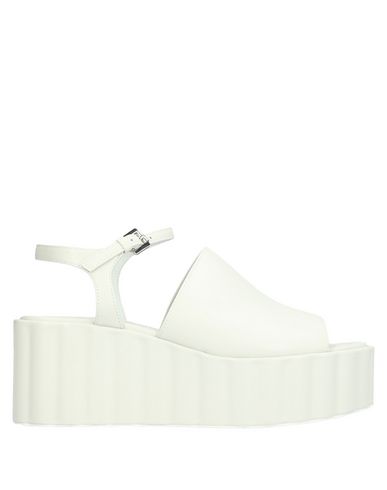 Shop Strategia Woman Sandals White Size 8 Soft Leather