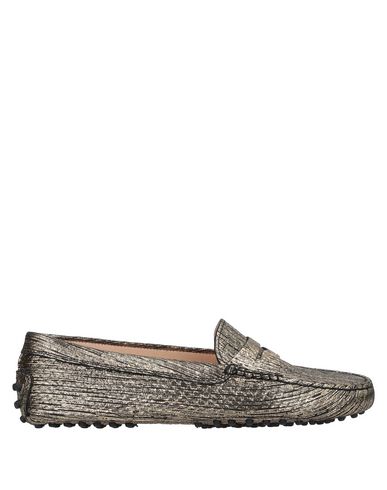 Tod's Loafers In Gold