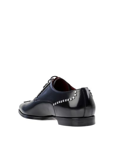 Shop Dolce & Gabbana Man Lace-up Shoes Black Size 7 Calfskin