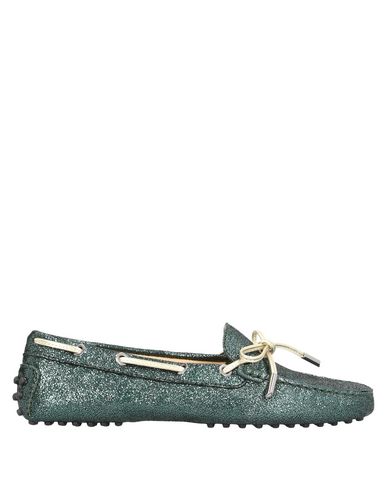 Tod's Loafers In Dark Green