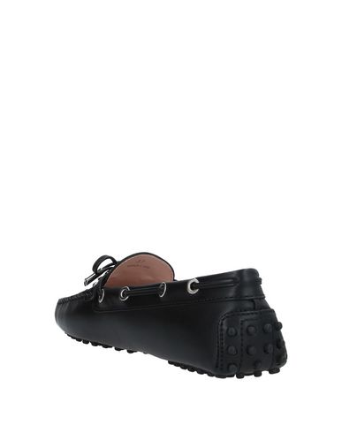 Tod's Woman Loafers Black Size 8 Soft Leather In Black