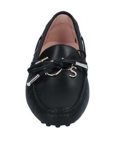 Tod's Woman Loafers Black Size 8 Soft Leather In Black