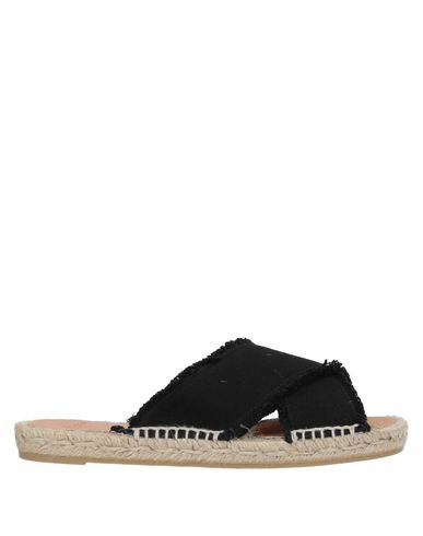 Shop Castaã±er Sandals In Black