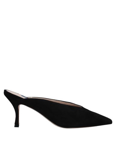 stuart weitzman black mules