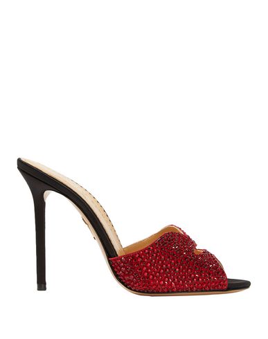 Click to view more detailed imagery on our partner's website Charlotte Olympia Sandals In Maroon