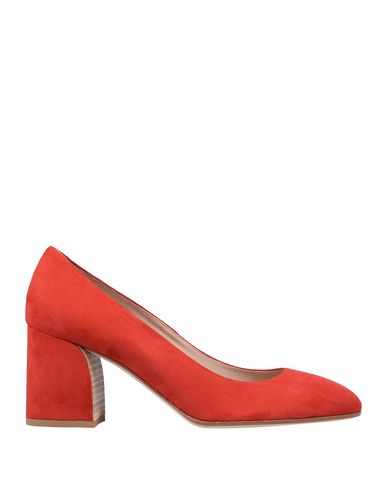 Shop Tod's Woman Pumps Red Size 7 Soft Leather