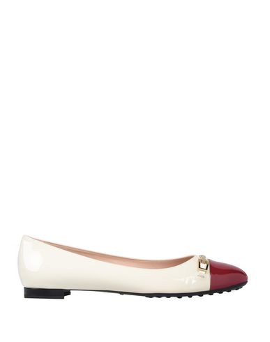 Tod's Ballet Flats In Ivory