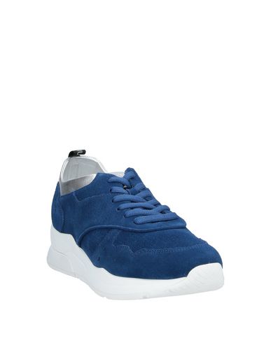 Shop Liu •jo Woman Sneakers Bright Blue Size 6 Soft Leather