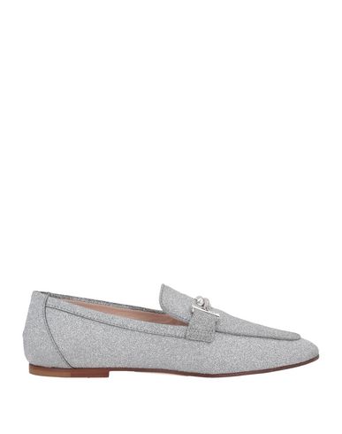Tod's Loafers In Silver
