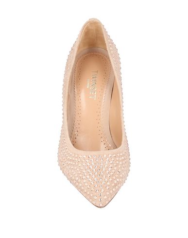 Shop Twinset Woman Pumps Blush Size 6 Soft Leather In Pink
