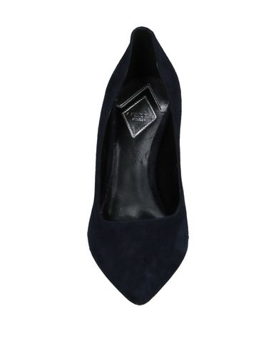 Shop Aperlai Woman Pumps Midnight Blue Size 6.5 Soft Leather