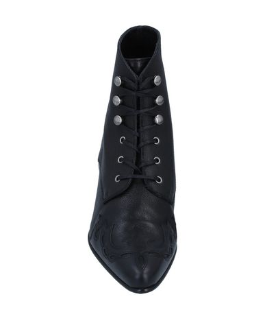 Shop Saint Laurent Woman Ankle Boots Black Size 7 Soft Leather