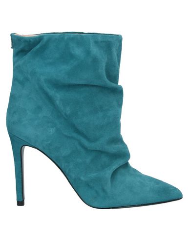 Patrizia Pepe Ankle Boots In Deep Jade