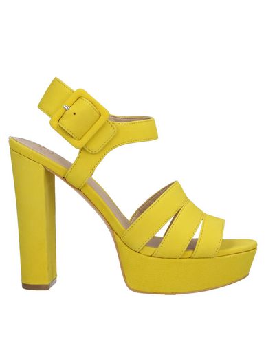 guess yellow sandals