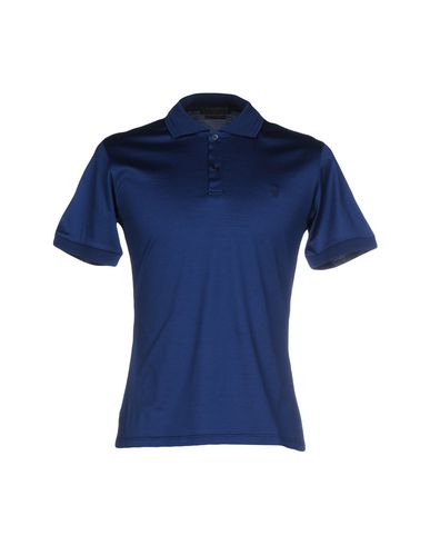 ALEXANDER MCQUEEN Polo Shirt in Blue | ModeSens
