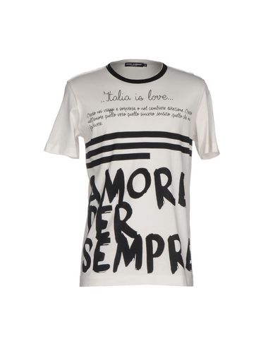DOLCE & GABBANA T-Shirt in Ivory | ModeSens