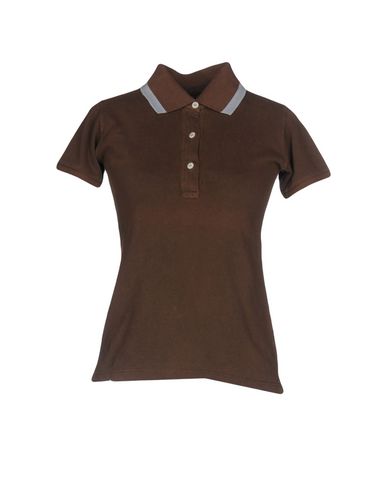 brown polo shirt womens