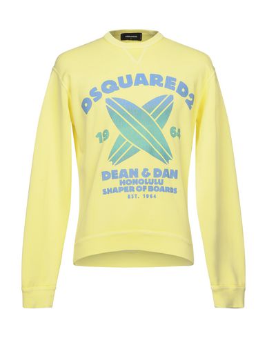 dsquared2 yellow sweatshirt