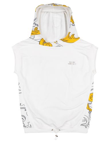 versace sleeveless hoodie