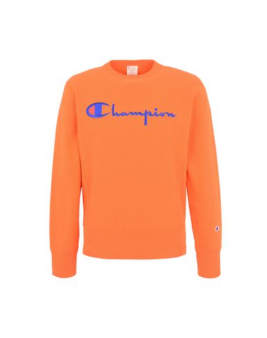 champion peach crewneck sweatshirt