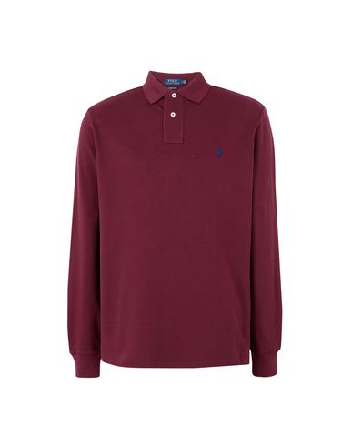 maroon ralph lauren polo shirt