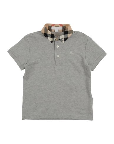 burberry polo shirt kids grey