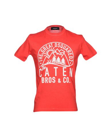 En Hombre Camiseta Dsquared2 Yoox 12175272xw Camisetas CoBWrxEQde
