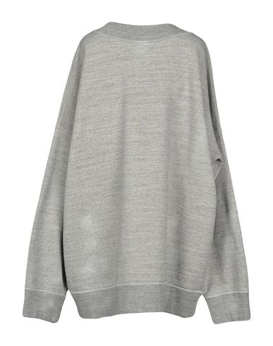 DSQUARED2 DSQUARED2 WOMAN SWEATSHIRT LIGHT GREY SIZE M COTTON