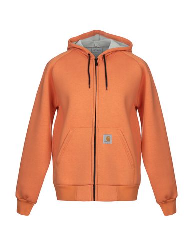 mens orange carhartt hoodie