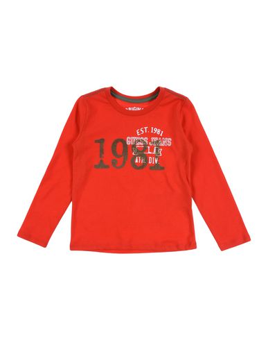 guess t shirt red